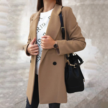 Sophie | Lange winterjas voor dames