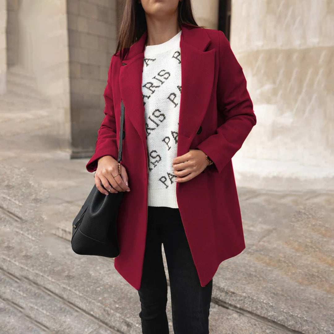 Sophie | Lange winterjas voor dames