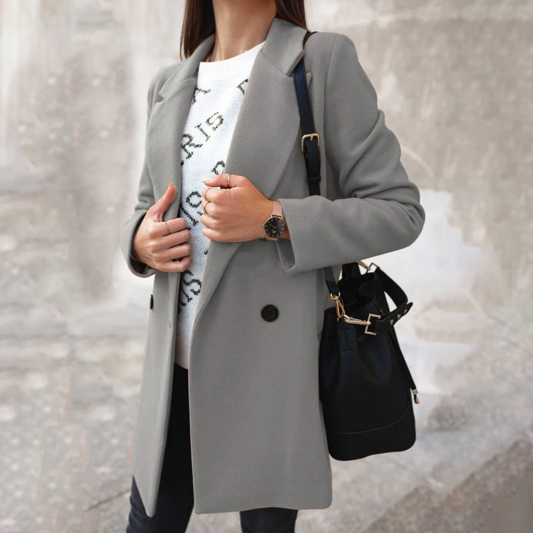 Sophie | Lange winterjas voor dames
