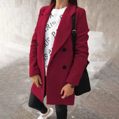 Sophie | Lange winterjas voor dames