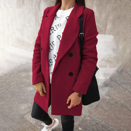 Sophie | Lange winterjas voor dames
