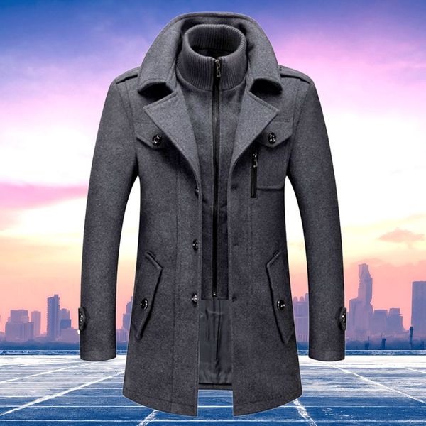 Stijlvolle tweedelige heren winterjas: optimale warmte en comfort afbeelding 4