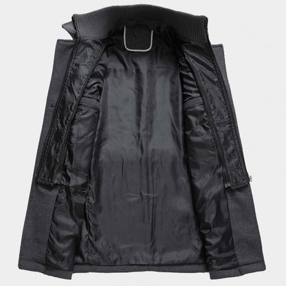 Stijlvolle tweedelige heren winterjas: optimale warmte en comfort afbeelding 3