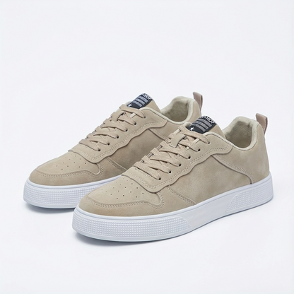 Daan | Effen kleur lage heren sneakers