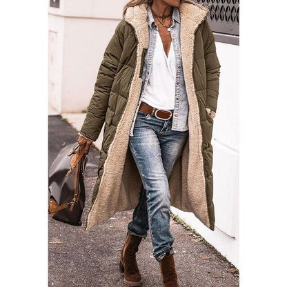Lotte | Hazel fleece & casual kapmantel