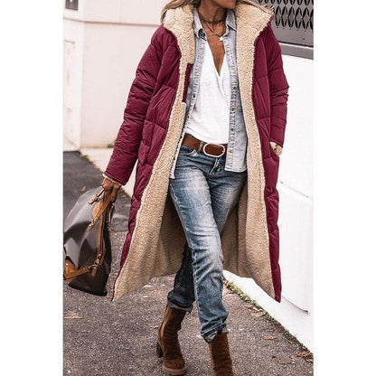Lotte | Hazel fleece & casual kapmantel