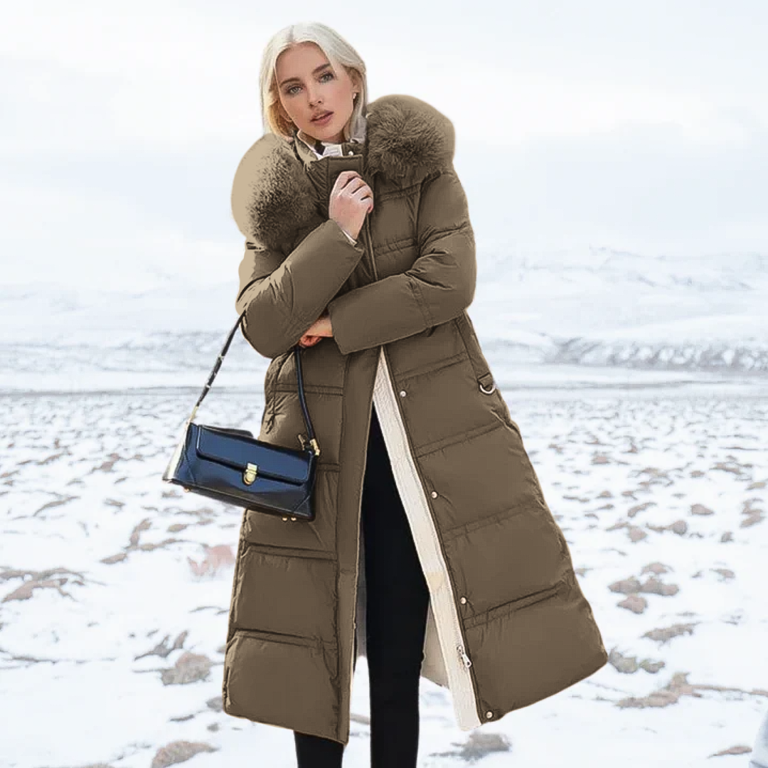Noelle | Luxe lange mantel