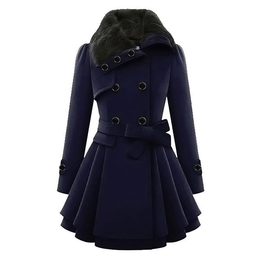 Nina | Warme lange winterjas voor dames