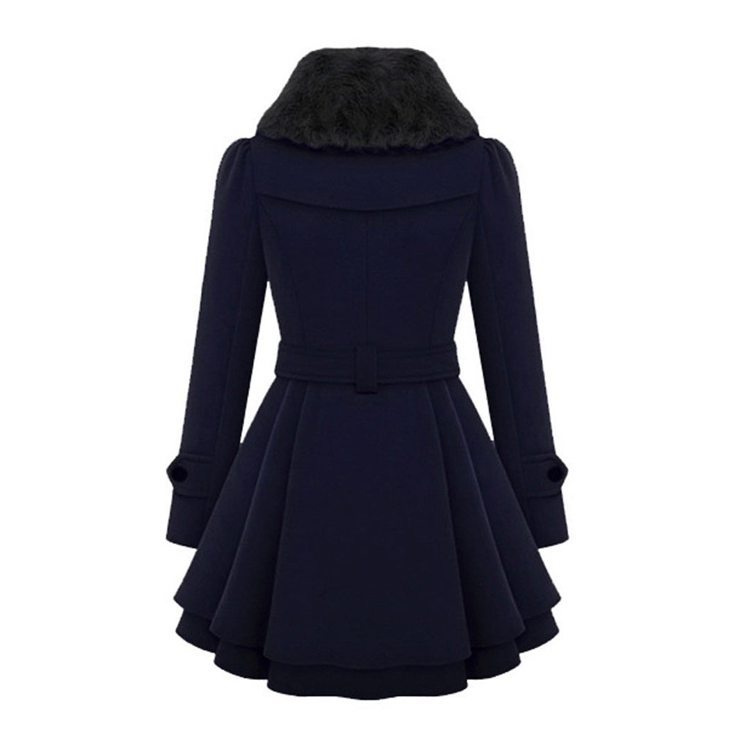 Nina | Warme lange winterjas voor dames