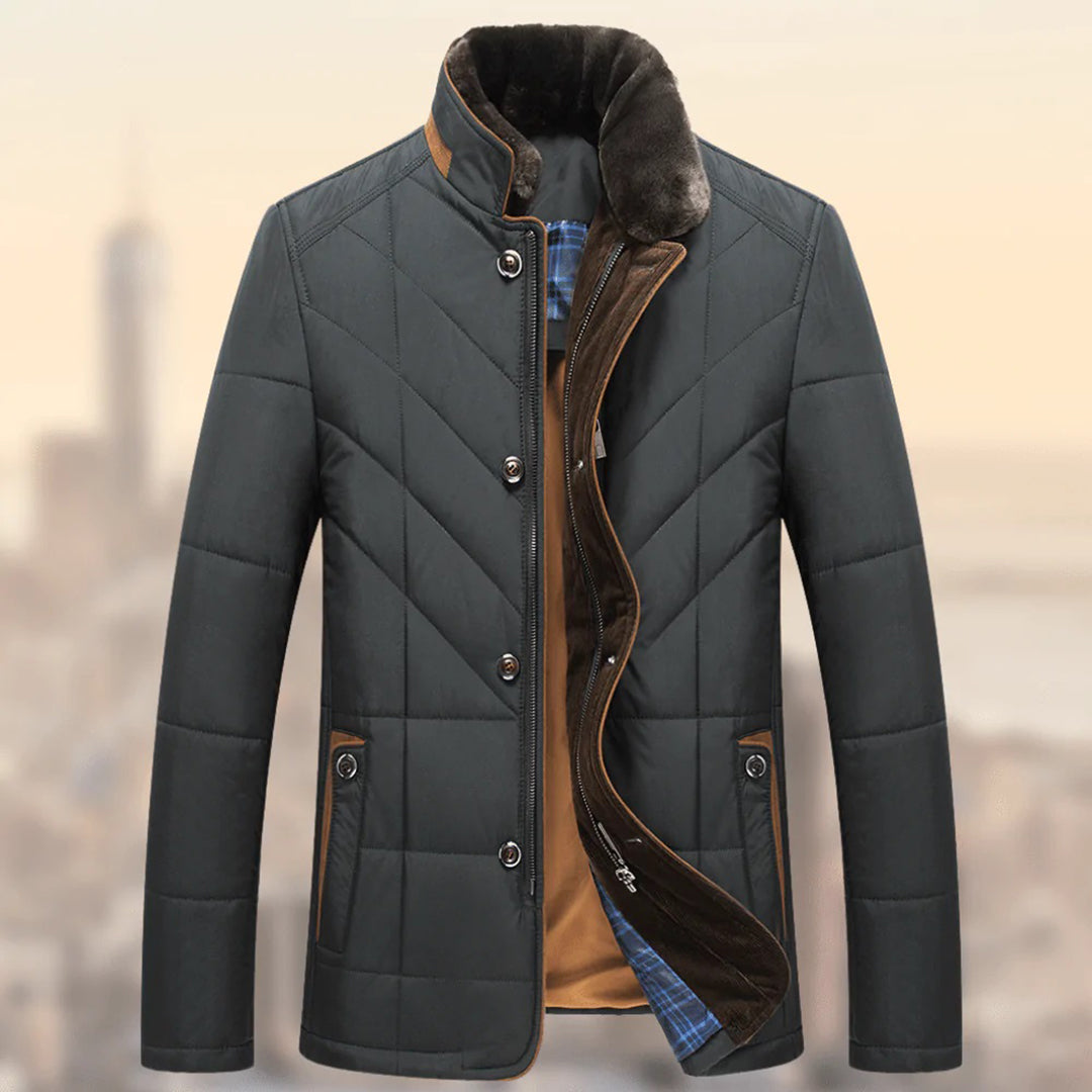 Stijlvolle heren winterjas: warm, duurzaam & tijdloos | Koop nu! afbeelding 12