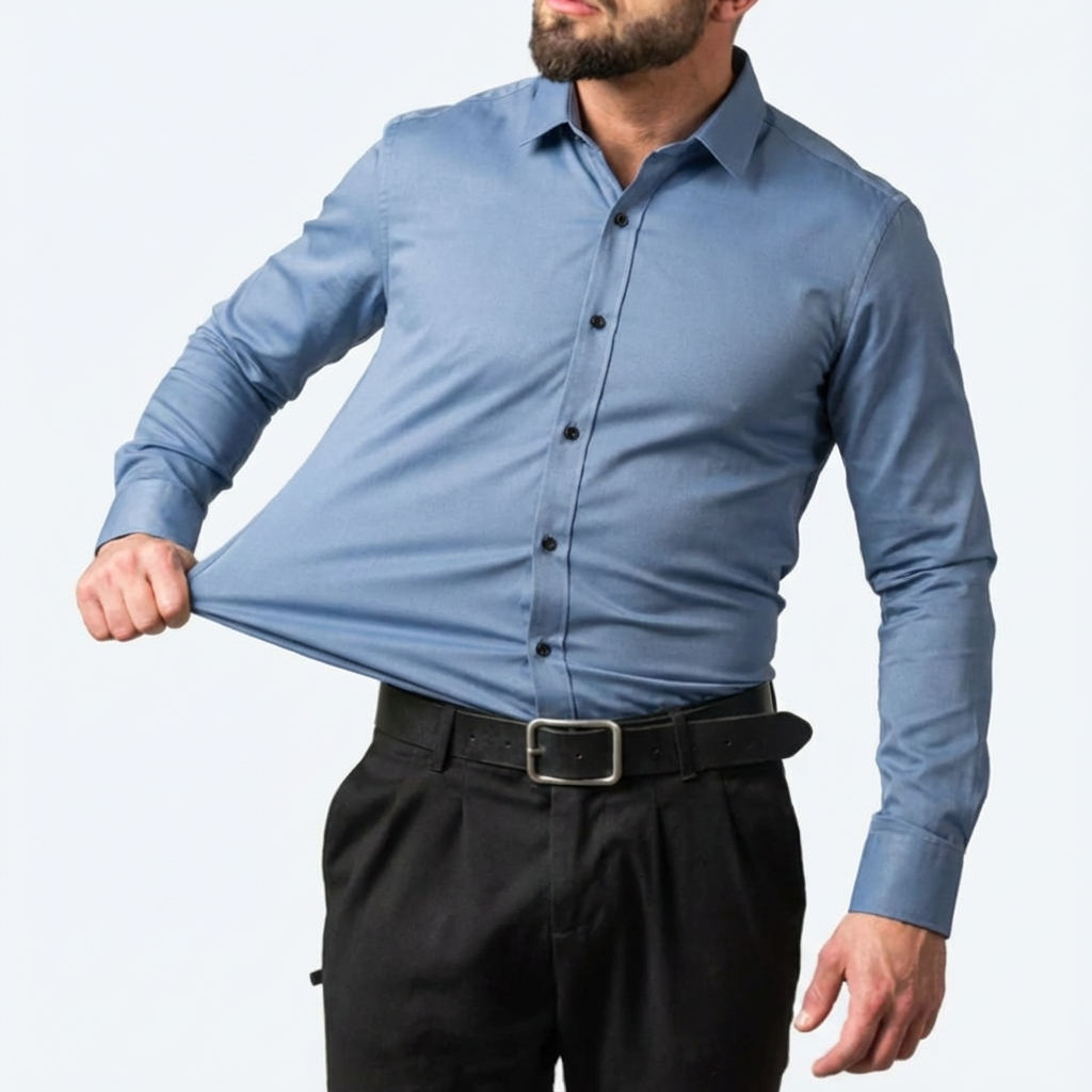 Heren Stretch Overhemd