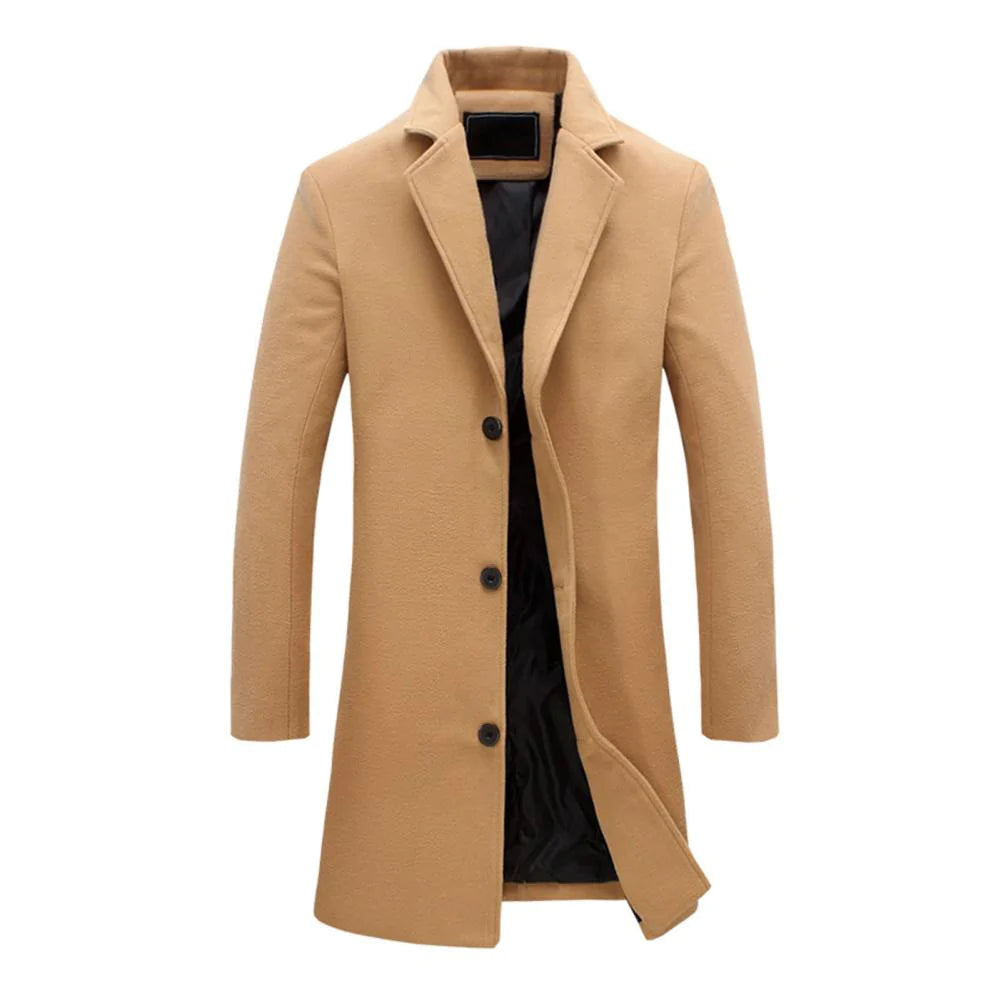 Stijlvolle en warme heren winterjas - perfect voor de koude maanden! afbeelding 8
