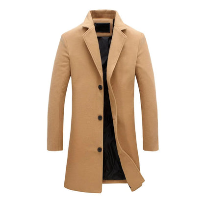 Stijlvolle en warme heren winterjas - perfect voor de koude maanden! afbeelding 8
