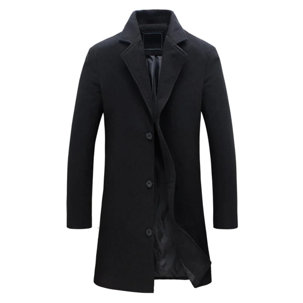 Stijlvolle en warme heren winterjas - perfect voor de koude maanden! afbeelding 15