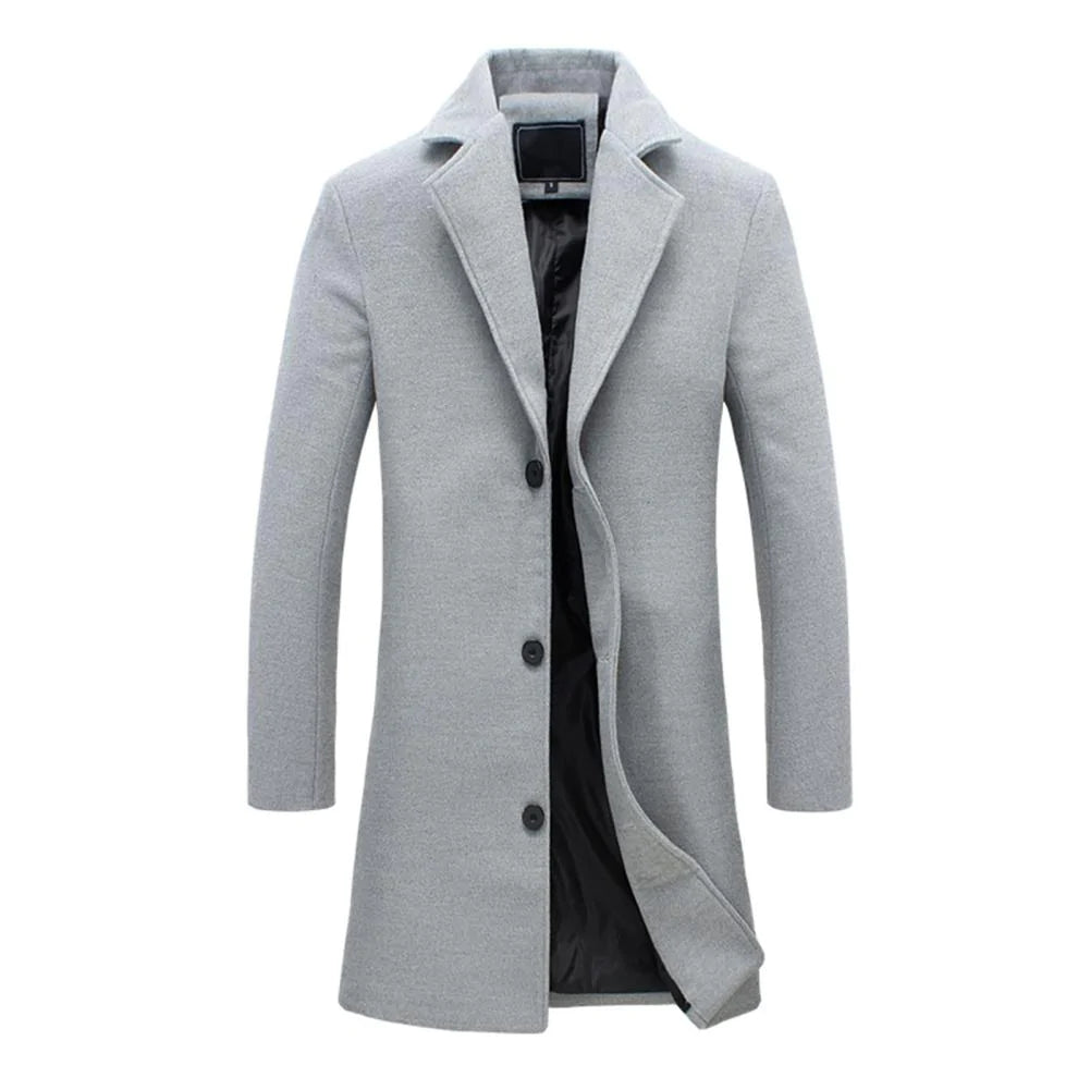 Stijlvolle en warme heren winterjas - perfect voor de koude maanden! afbeelding 22