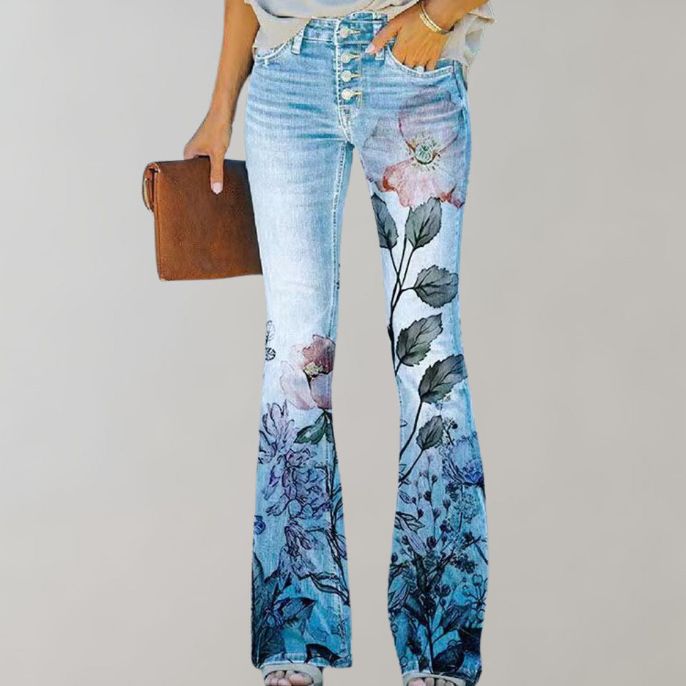Nina | Flare broek voor dames
