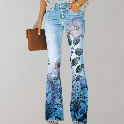 Nina | Flare broek voor dames