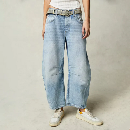 Lara | Comfortabele jeans met wijde pijpen