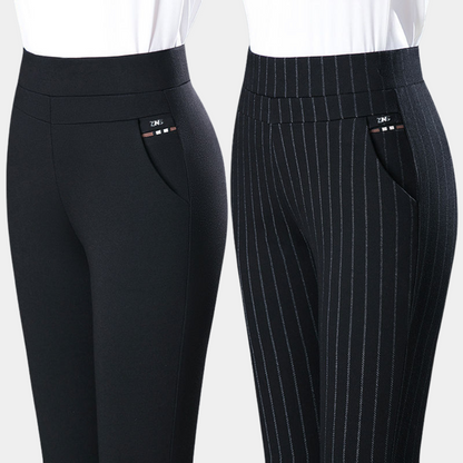 Sophie | Stretch broek met hoge taille