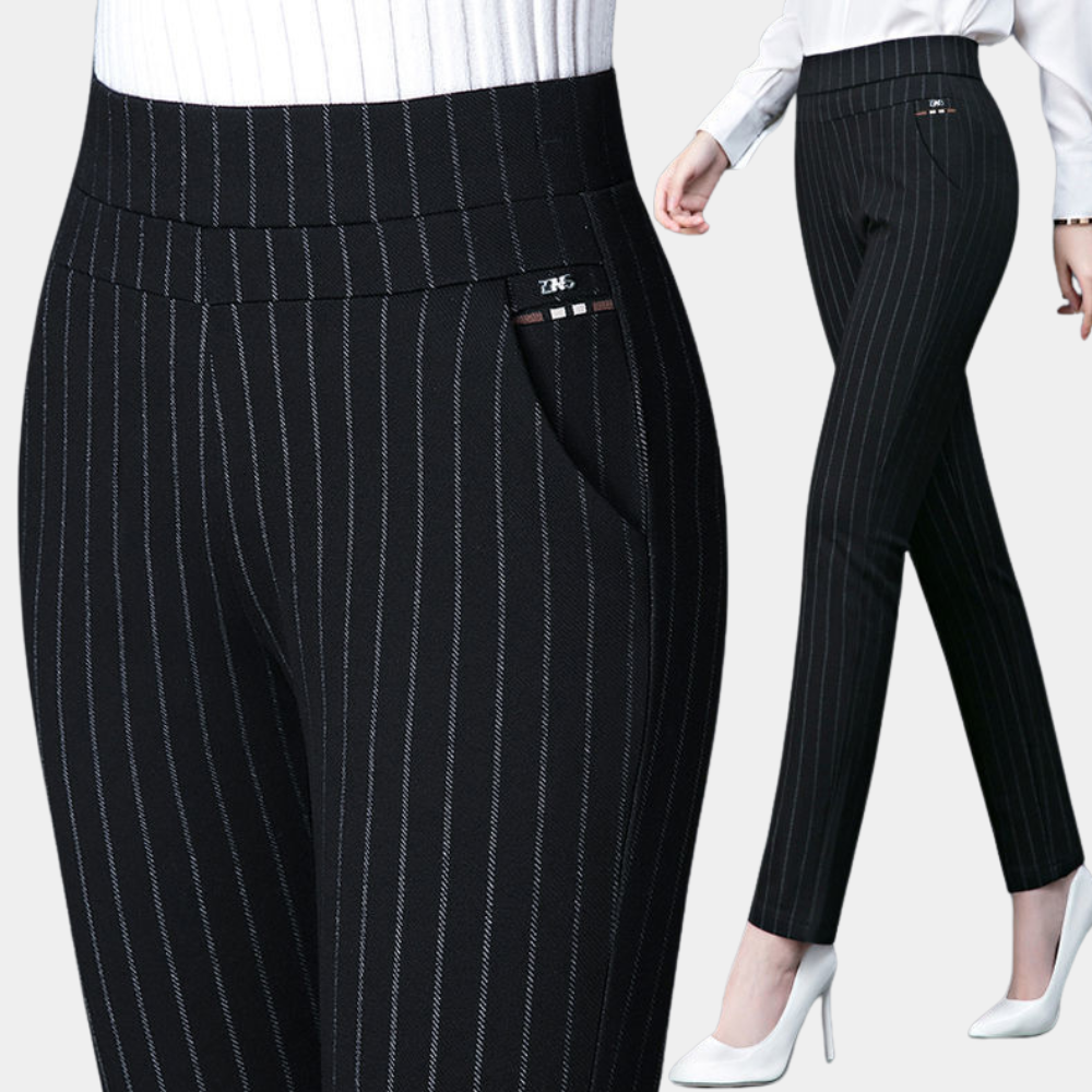Sophie | Stretch broek met hoge taille
