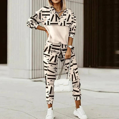 Fleur | Geruite outdoorkleding set voor dames