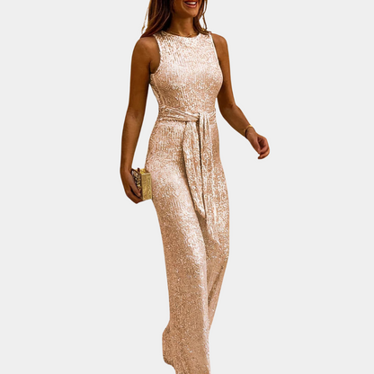 Sophie | Glitter dames jumpsuit