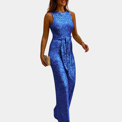 Sophie | Glitter dames jumpsuit
