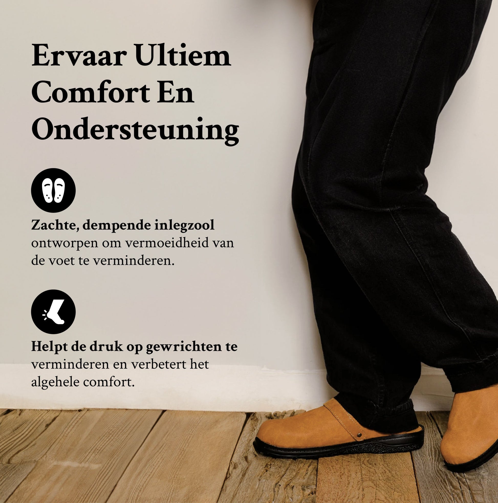 Stijlvolle Leren Herenpantoffels - Johan