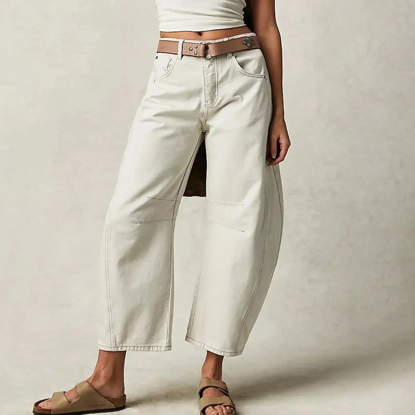 Lara | Comfortabele jeans met wijde pijpen