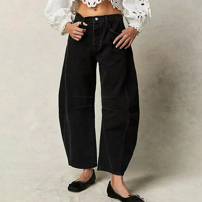 Lara | Comfortabele jeans met wijde pijpen