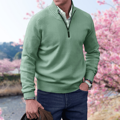 Casual Herentrui met Rits - Comfort & Stijl voor Herfst & Winter afbeelding 21