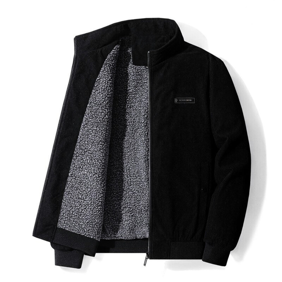 Retro Sherpa Corduroy Jas: Warm en Stijlvol voor de Herfst en Winter afbeelding 22