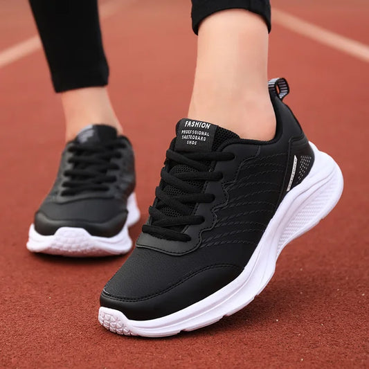 Sophie | Lichtgewicht witte sneakers