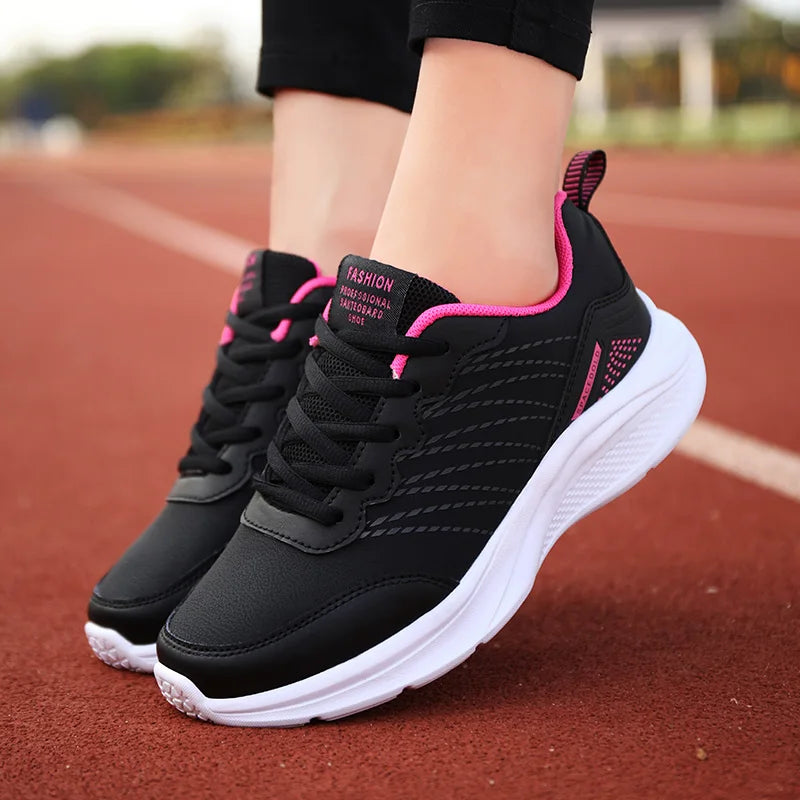 Sophie | Lichtgewicht witte sneakers
