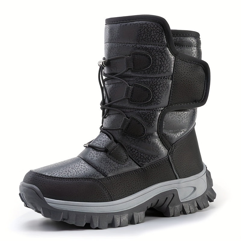 Luxe en comfortabele herfst- en winterlaarzen van hoogwaardig PU: stijlvol en warm! afbeelding 12