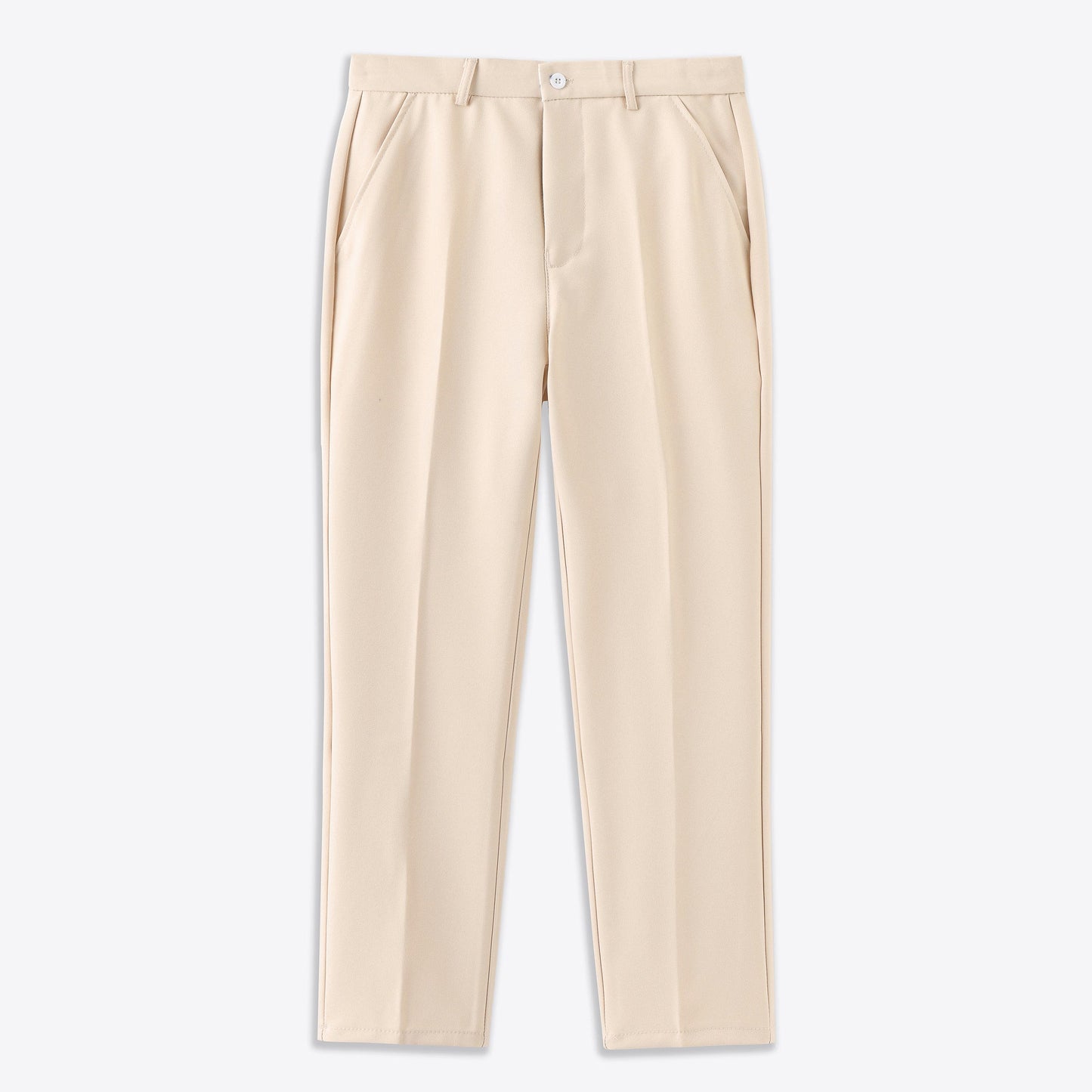 Stijlvolle slim-fit herenbroek van stretchkatoen - ideaal voor elke gelegenheid afbeelding 5