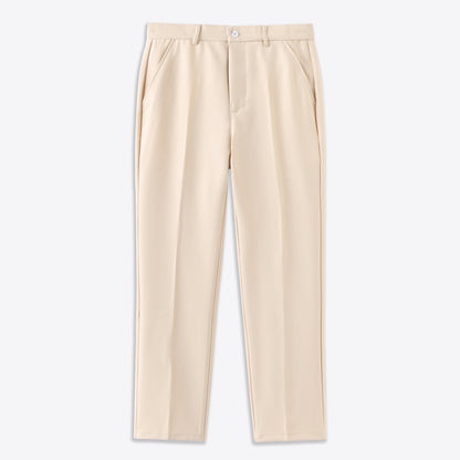Stijlvolle slim-fit herenbroek van stretchkatoen - ideaal voor elke gelegenheid afbeelding 5