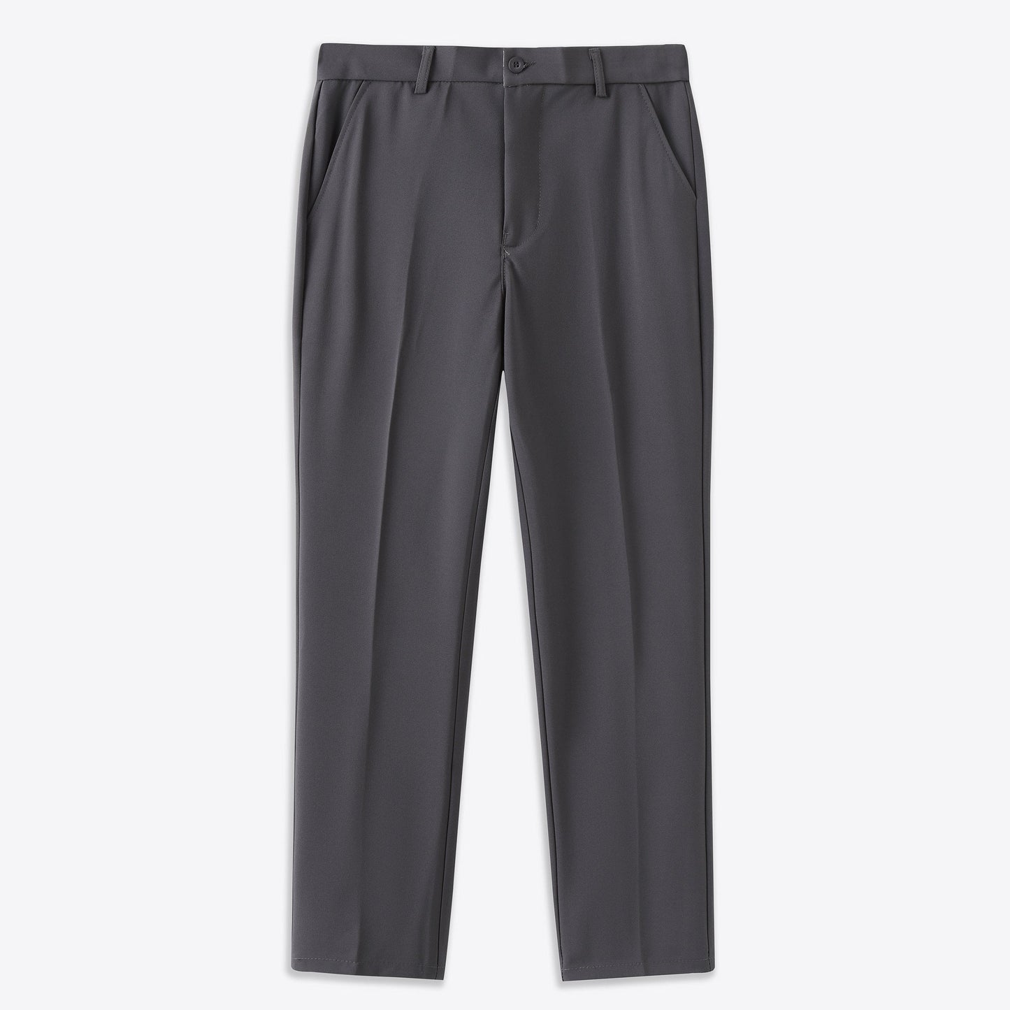 Stijlvolle slim-fit herenbroek van stretchkatoen - ideaal voor elke gelegenheid afbeelding 3