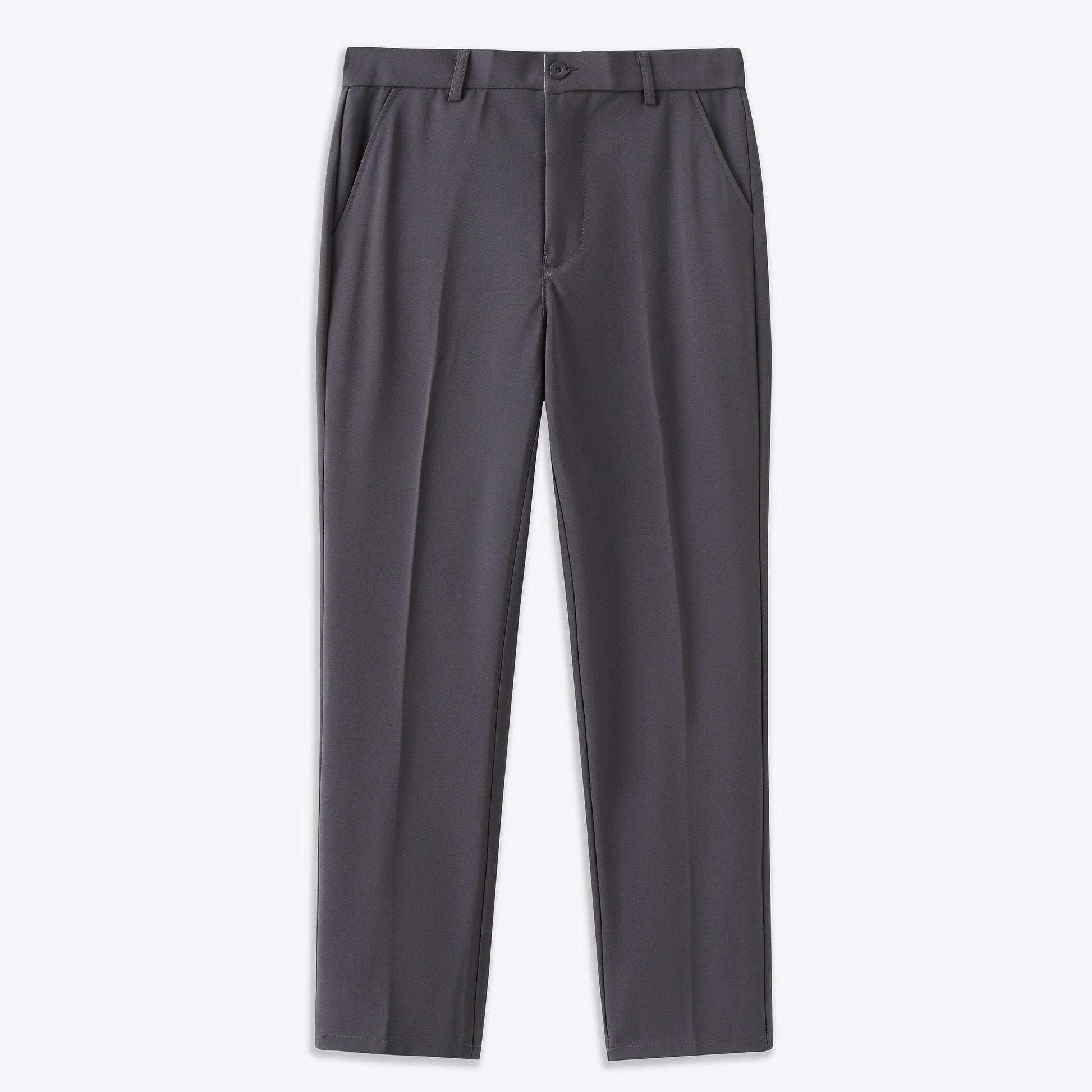 Stijlvolle slim-fit herenbroek van stretchkatoen - ideaal voor elke gelegenheid afbeelding 3