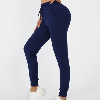 Effen kleur hardloopbroek | Comfortabel en ademend | Regular fit met zak | Ideaal voor lente en herfst afbeelding 15