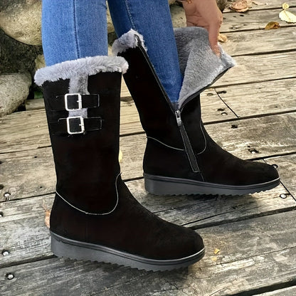 Donzige winterlaarzen voor dames: ultiem comfort en stijl in de kou! afbeelding 2