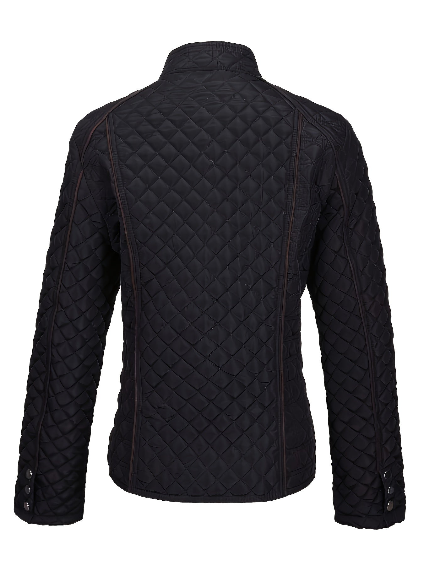 Duurzame gerecyclede gewatteerde donsjas - houd je warm met stijl! 🍃 afbeelding 2