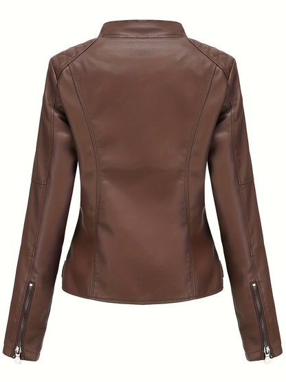Stoer en stijlvol: Faux leren bikerjack voor heren – perfect voor de winter! afbeelding 9