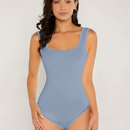 Stijlvolle mouwloze body met vierkante hals - Shop nu! afbeelding 14