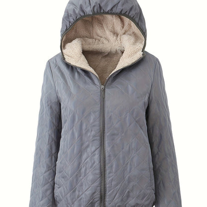 Gewatteerde jas met capuchon en rits - perfecte combinatie van comfort en stijl afbeelding 19