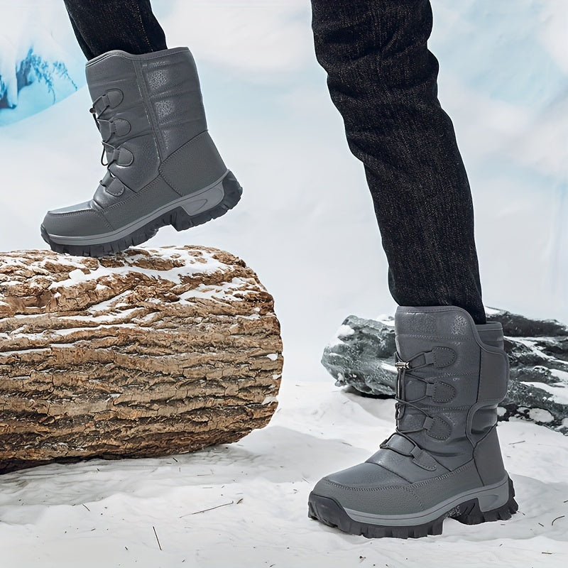 Luxe en comfortabele herfst- en winterlaarzen van hoogwaardig PU: stijlvol en warm! afbeelding 10