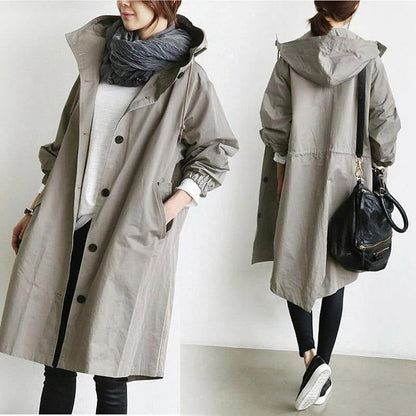 Nina | Stijlvolle waterdichte trenchcoat