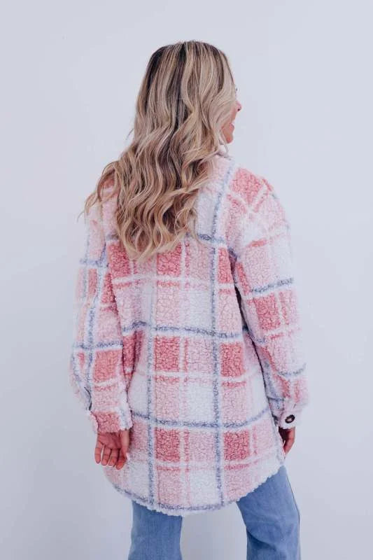 Nina | Warme polar fleece wolldeckenjack