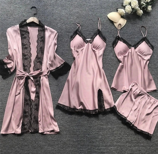 Lara | Satijnen pyjama set