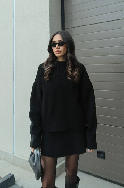 Loïs | Gebreid rokkostuum (top + rok)